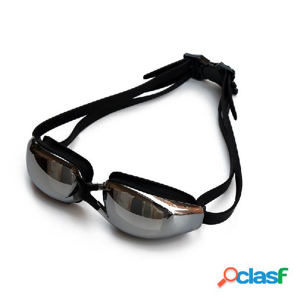 Óculos De Miopia Chapeamento HD Plana Luz Anti-fog Silicone