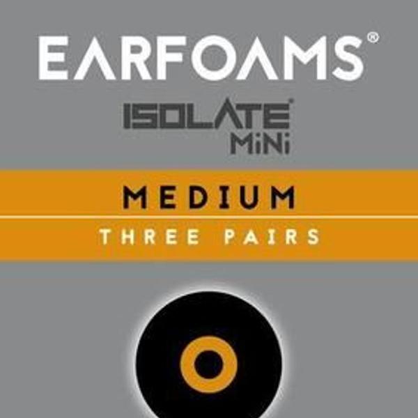 earfoam - espuma para flare isolate mini® m - média - 1