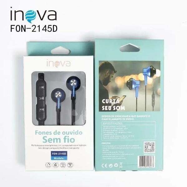 fone bluetooth (sem fio) inova