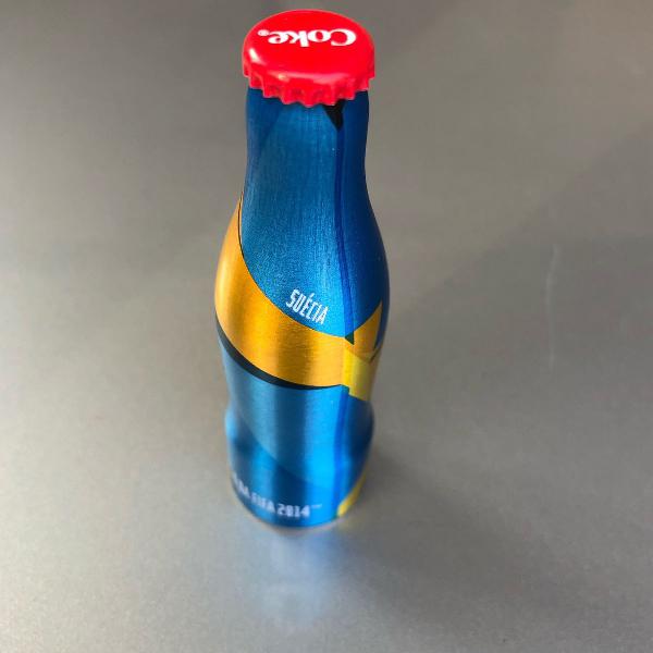 garrafa coca cola suécia copa do mundo fifa 2014 coleção