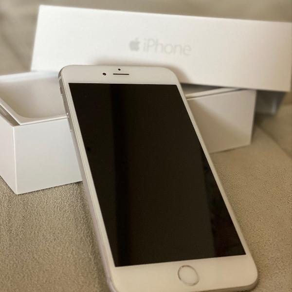 iphone 6plus prateado 16gb