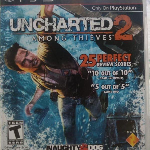 jogo para ps3 - uncharted 2
