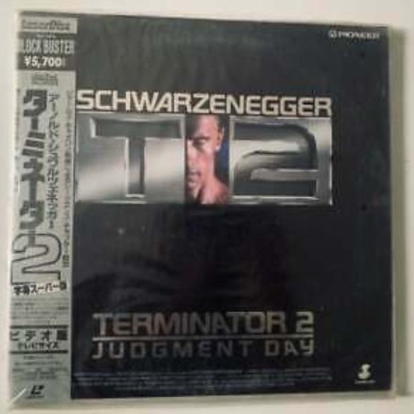 laser disc original terminator 2 japão , colecionador