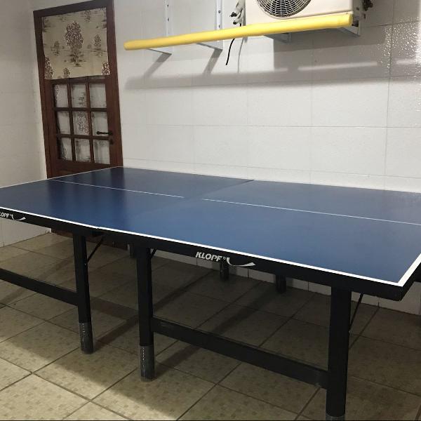 mesa de ping pong profissional klopf