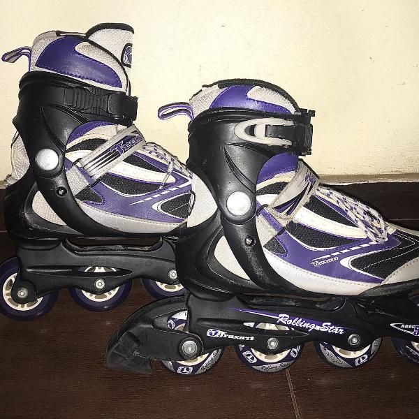 patins traxart inline - rolling star