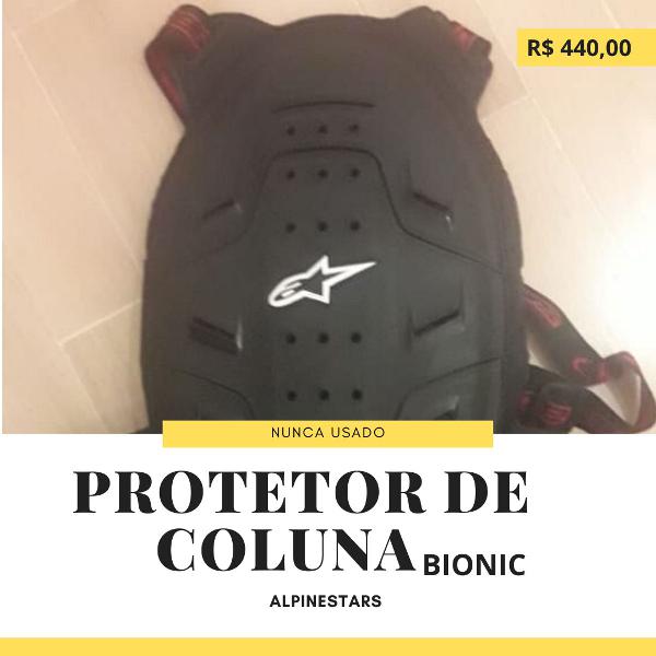 protetor de coluna alpinestars bionic