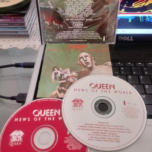 queen - news of the world (cd duplo)