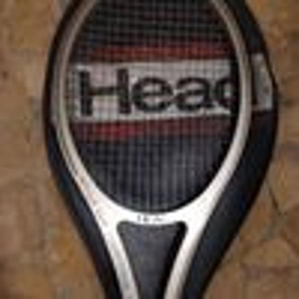 relíquia raquete de tênis head e procópio davies jr não