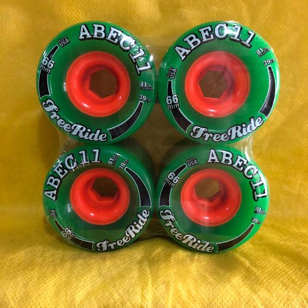 roroda abec 11, freeride 66mm 81a