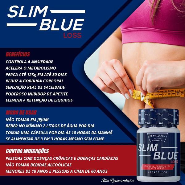 slim blue loss emagrecedor 100% original