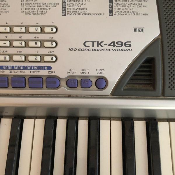 teclado musical casio