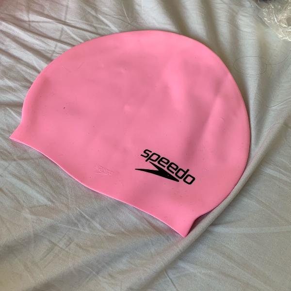 touca de natação speedo rosa