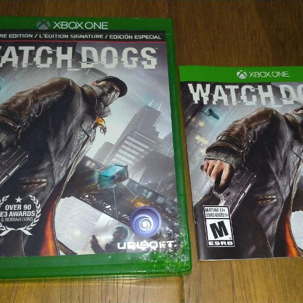 watchdogs Xbox One mídia física