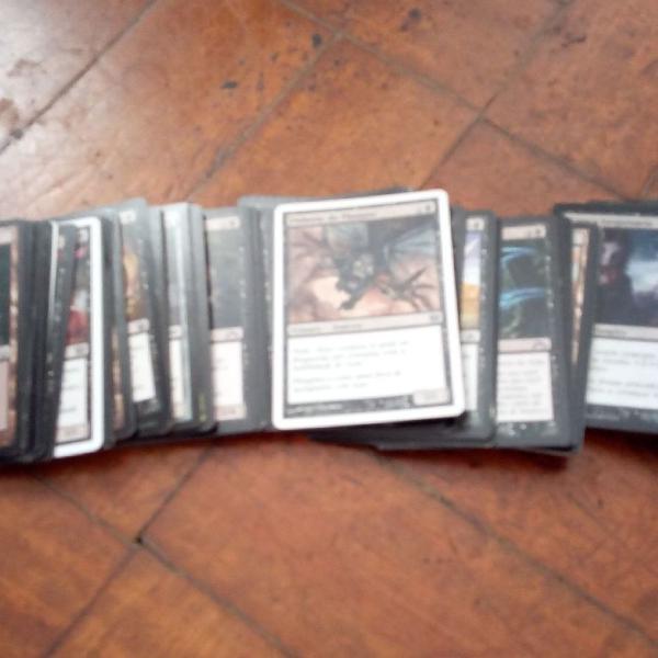 140 CARTAS MANA PRETO MAGIC THE GATHERING várias edições