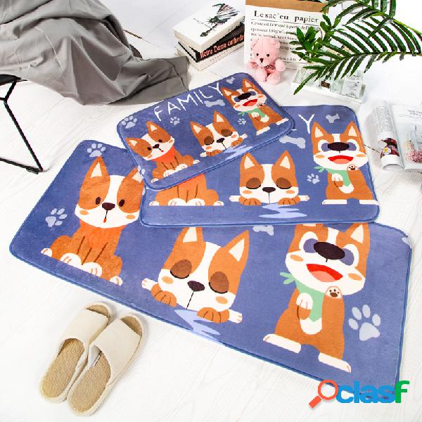 2 Pcs Bonito Dos Desenhos Animados Gato Cachorro Tapeçaria