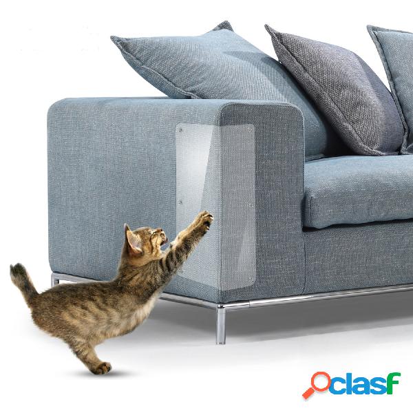 2 Pcs Pet Cat Scratch Guard Mat Mobiliário Protetor Cat