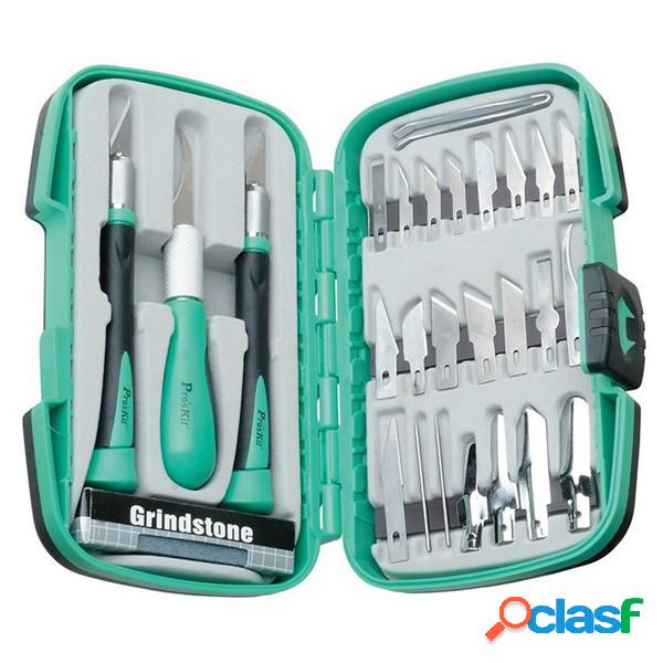 30-in-1 Multifuncional Graver Manual Tools Woodworking Wood