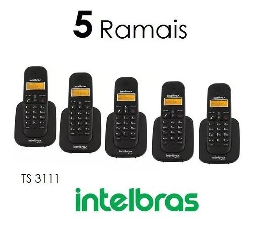 5 Ramais Ts 3111 Intelbras P Telefones 3110 3130 5150 5120