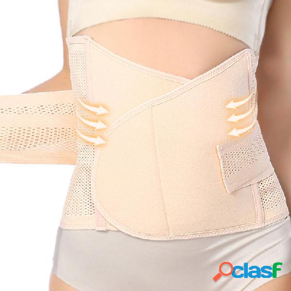 Após o nascimento barriga controle frontal ajustável