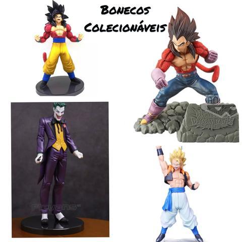 Boneco dragon ball e coringa colecionável - 18 cm