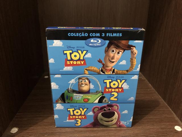 Box Bluray Trilogia Toy Story
