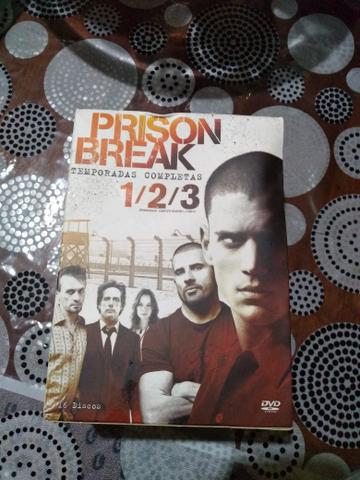 Box nacional Original Prison Break Dublado 1-3 temporadas