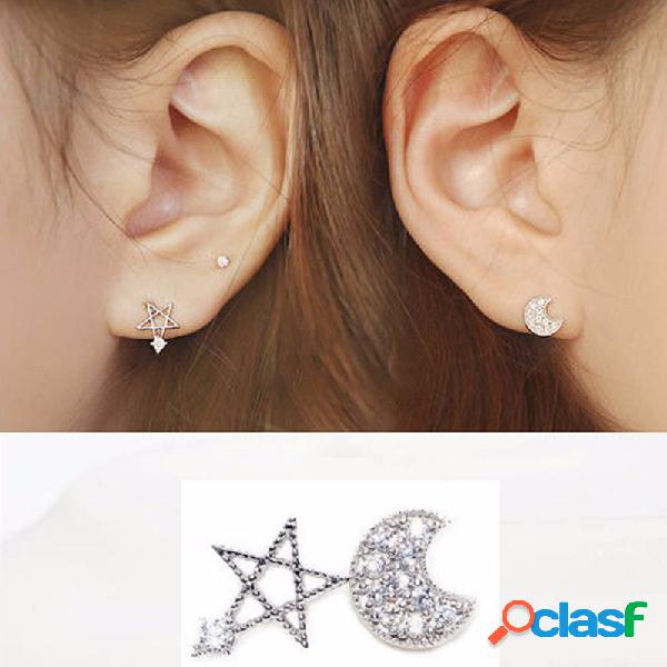 Brincos Do Parafuso Prisioneiro Da Orelha doce S925 Sterling