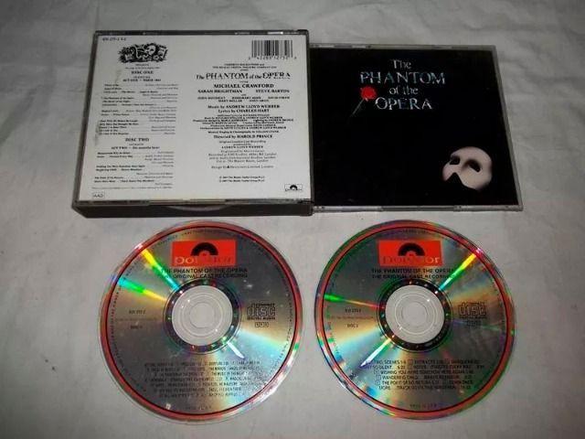 CD duplo The Phantom Of The Opera - Original Broadway Cast