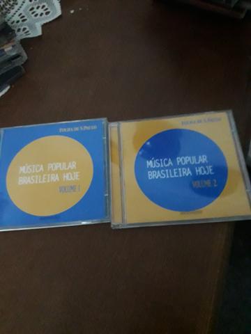 CDs coleção folha música Brasileira