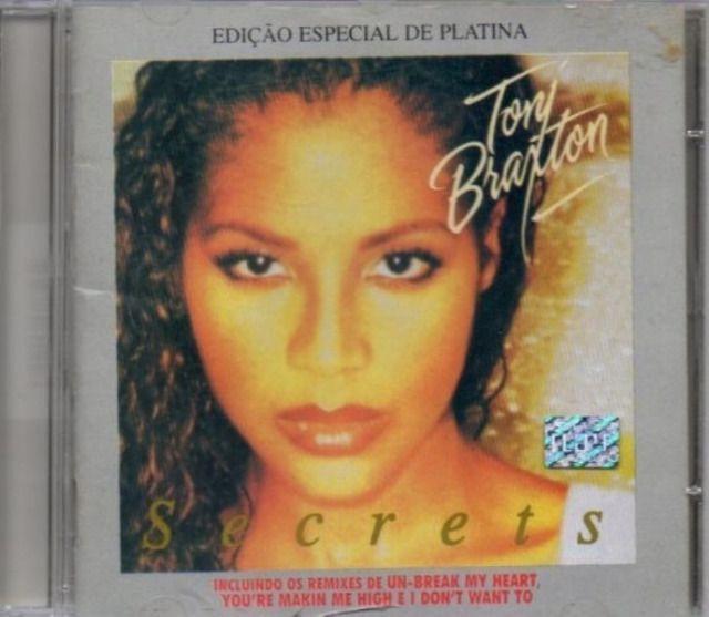 Cd Toni Braxton Secrets 1997 Edição Especial De Platina