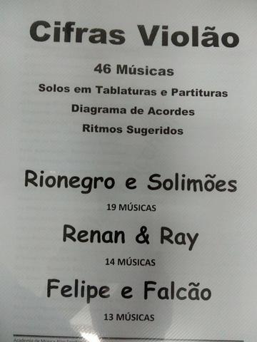 Cifras Violão Rionegro Solimões, Renan Ray, Felipe Falcão
