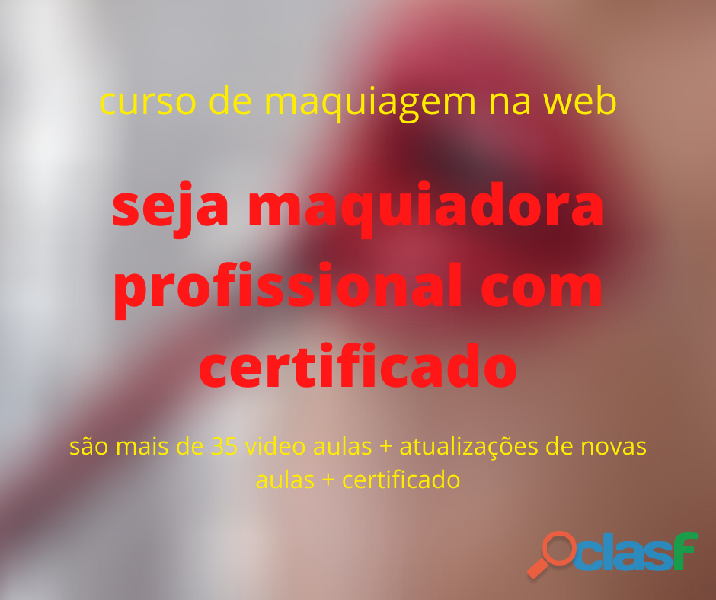 Curso Maquiagem na Web