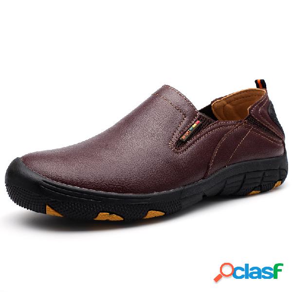 Deslizamento Wearable dos homens Non Slip On Hiking Shoes de