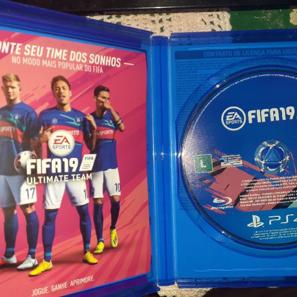 FIFA 19 Ps4 sem nenhum arranhão