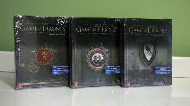 Game of Thrones em Blu-ray - Steelbooks (Lacrados)