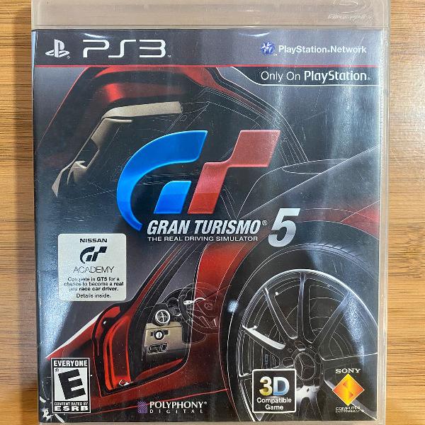 Jogo Gran Turismo 5 Ps3 Playstation 3 USADO em ótimo estado