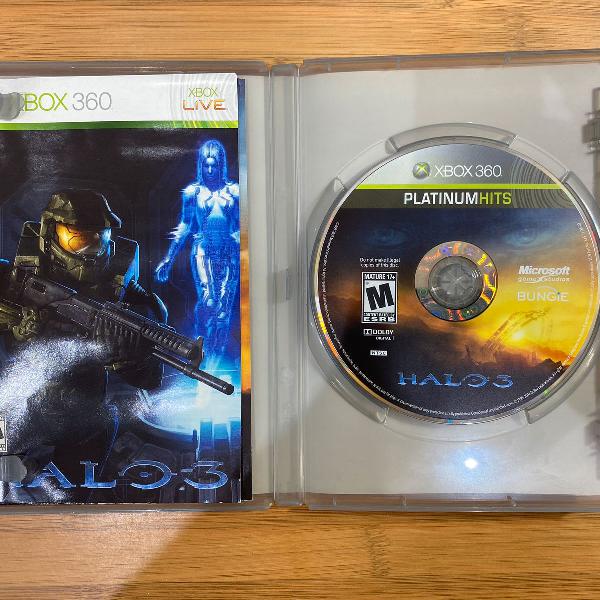 Jogo Halo 3 Xbox 360 Midia Fisica Americano