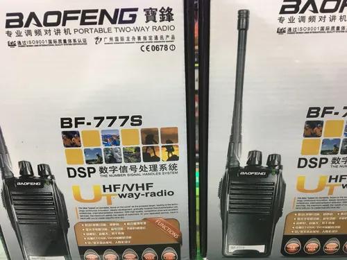 Kit Com 4 Radios Comunicadores Baofeng 777-s (2 Pares)