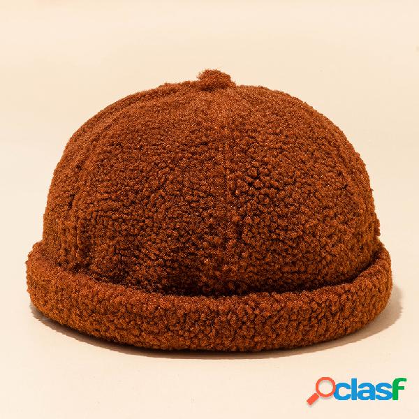 Lã Masculina Caveira Caps Chapéus multicoloridos Chapéu