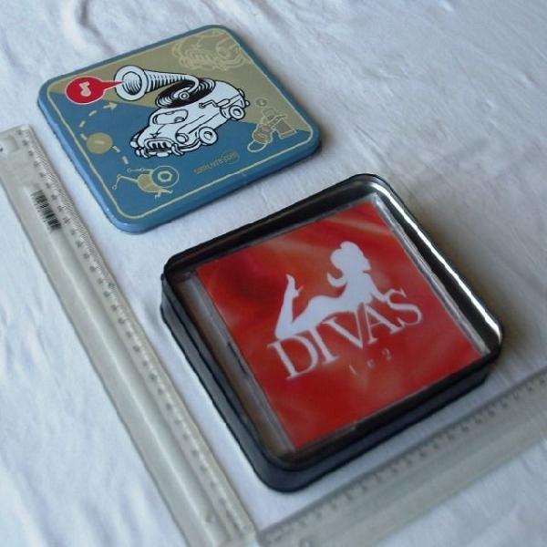 Lata Box CDs de Músicas - Som Livre - Coleção Divas - 4