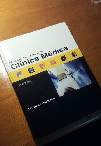 Livro "Atlas Colorido e Texto de Clínica Médica"