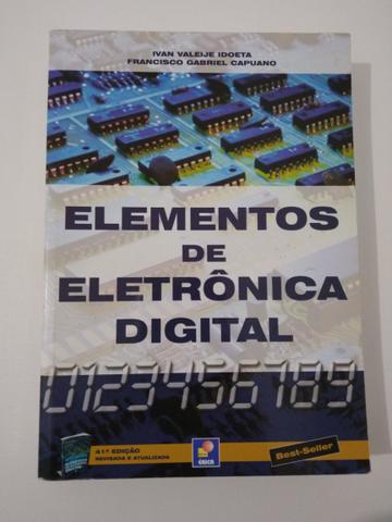 Livro "Elementos de Eletrônica Digital" 41ª Edição
