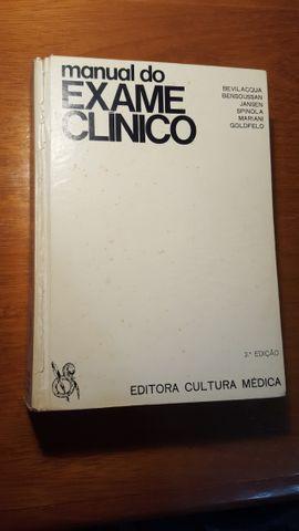 Livro "Manual do Exame Clínico"