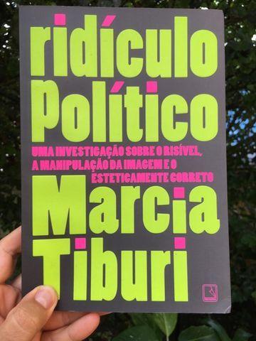 Livro: Ridículo Político por Marcia Tiburi (Seminovo)(Não