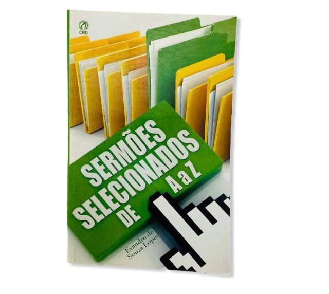 Livro Sermões Selecionados De A A Z - Evandro De Souza