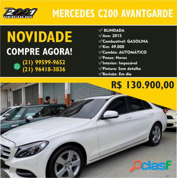 MERCEDES-BENZ C-200 AVANTGARDE 2.0 TB 16V 184CV AUT. BRANCO