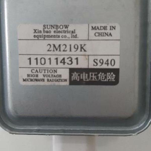Magnetron 2M219K para forno microondas