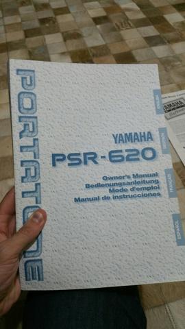 Manual teclado Yamaha PSR 620 original