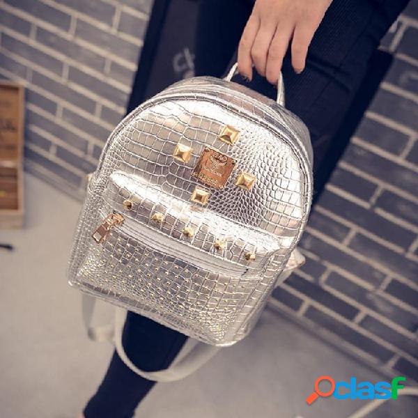 Mini mochila multifuncional para mulheres