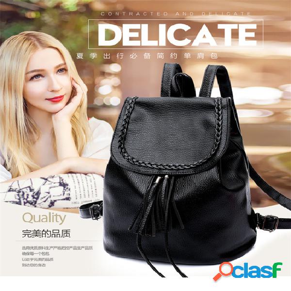Mochila de Moda Feminina Personalidade das Mulheres